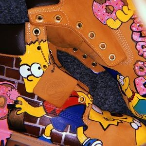 HANDMADE CUSTOMIZED TIMBERLAND PREMIUM BOOTS